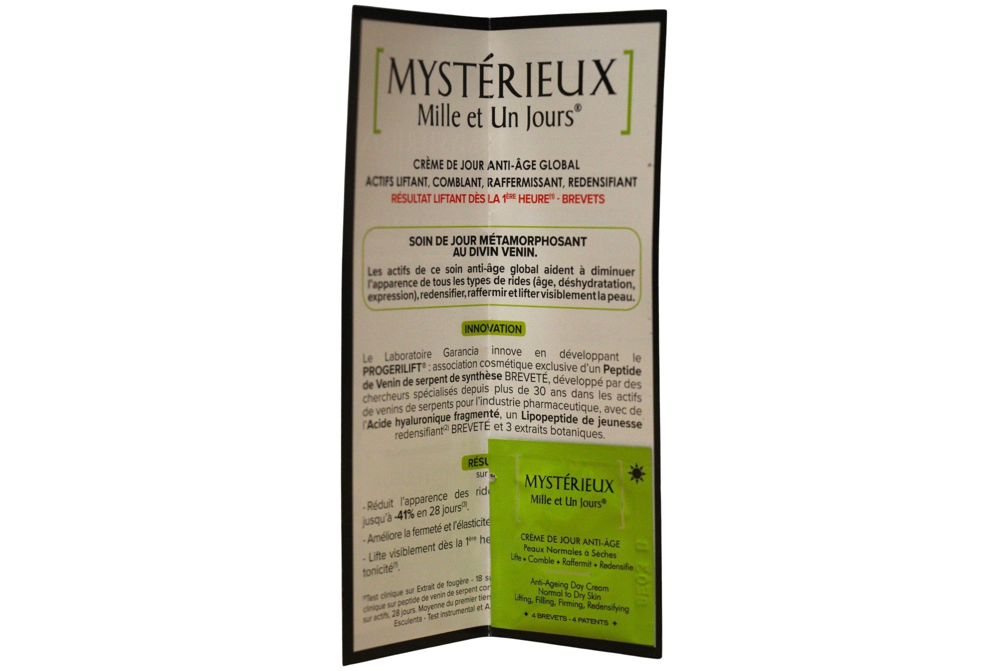 Garancia, Mysterieux Mille et Un Jours, Anti-età, Giorno, Panna, Per il viso, 1 ml *Campione - Cosmova