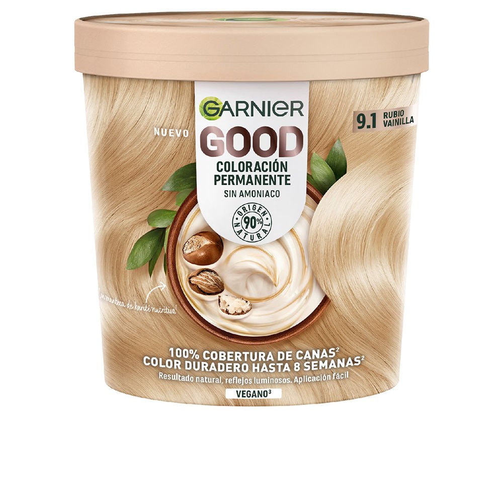 Garnier GOOD permanent color 9.1 vanilla blonde 217 ml - Cosmova