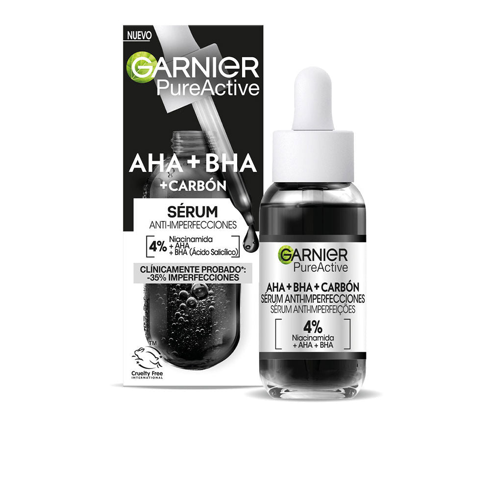 Garnier PURE ACTIVE AHA + BHA + CARBÓN Siero anti-imperfecciones 30 ml - Bild 1