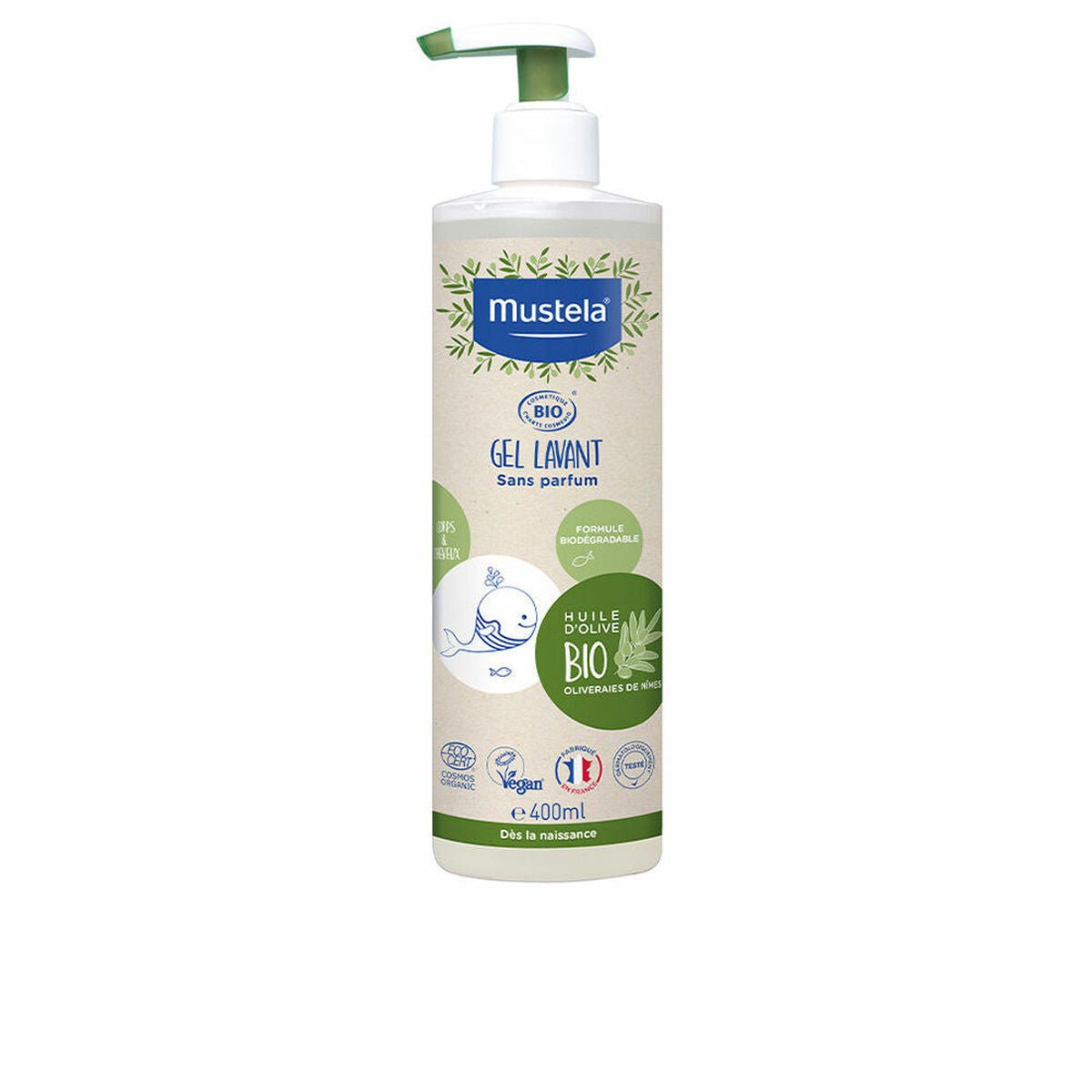 Gel e Shampoo Mustela BIO MUSTELA 400 ml-0