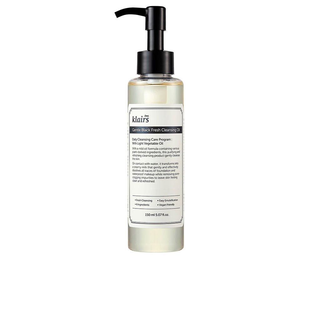 GENTLE BLACK olio detergente fresco 150 ml-0