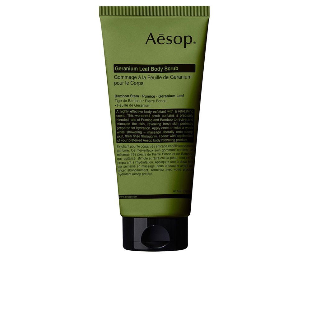 GERANIUM LEAF body scrub 180 ml - Cosmova