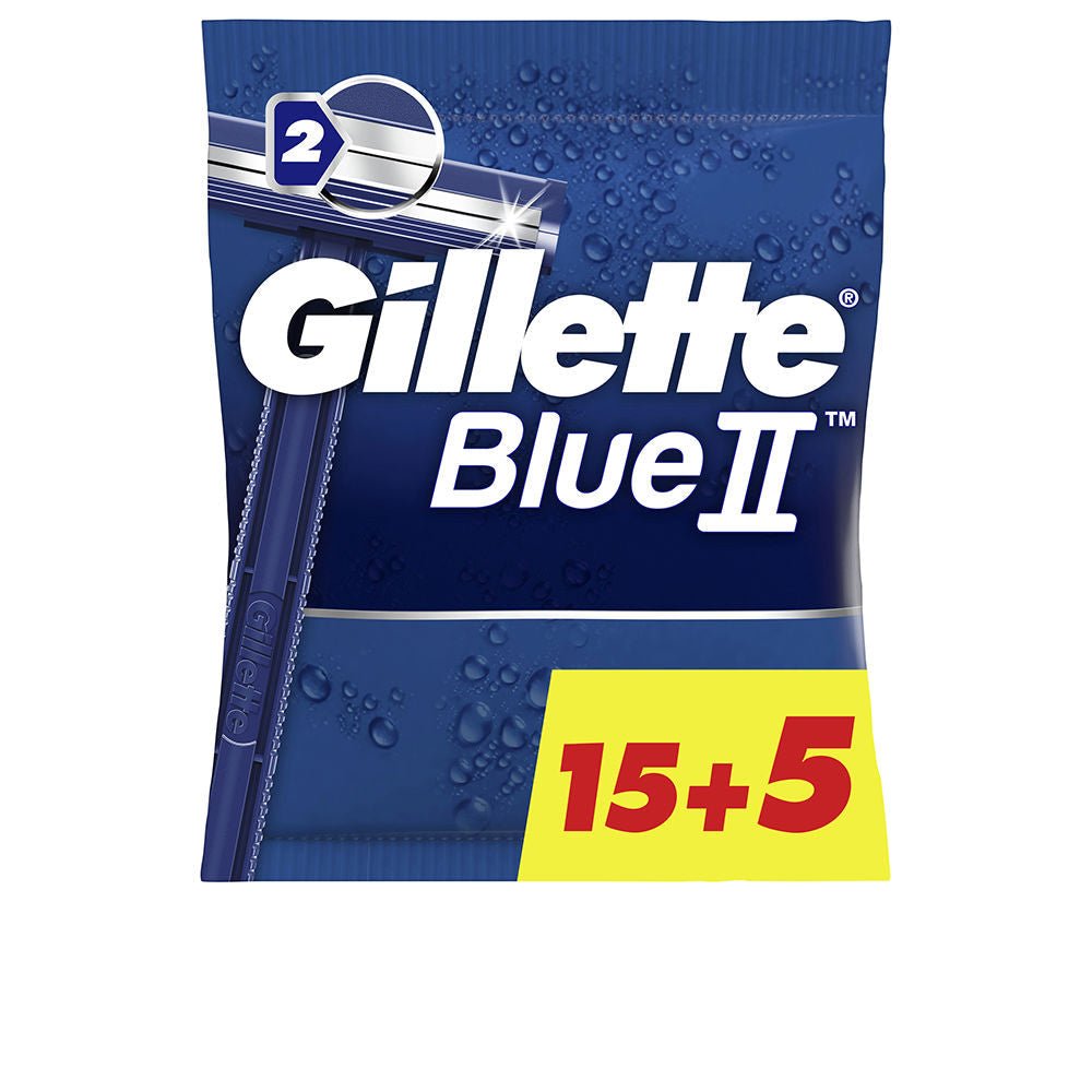 GILLETTE BLUE II disposable razor blades 20 units - Cosmova