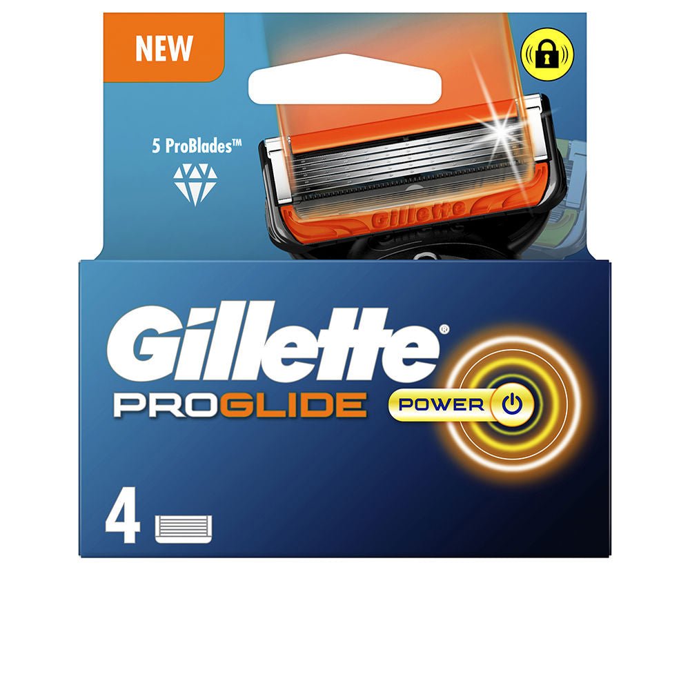 GILLETTE FUSION PROGLIDE POWER charger 4 refills - Cosmova