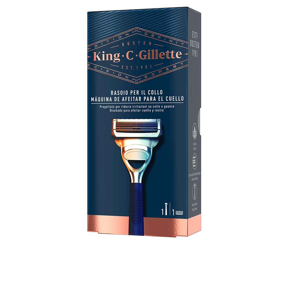 GILLETTE KING neck razor 1 pz - Cosmova