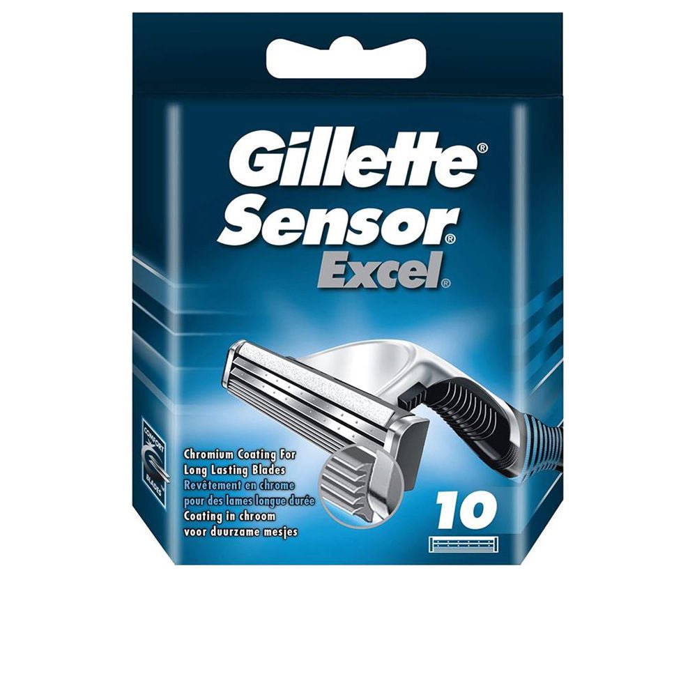 GILLETTE SENSOR EXCEL charger 10 refills - Cosmova