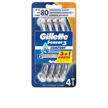 Gillette SENSOR3 COMFORT Einweg-Rasierklinge 4 Stück