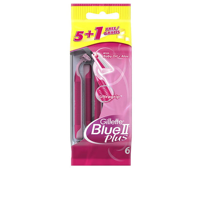 GILLETTE VENUS BLUE II PLUS lames d'épilation jetables 6 unités