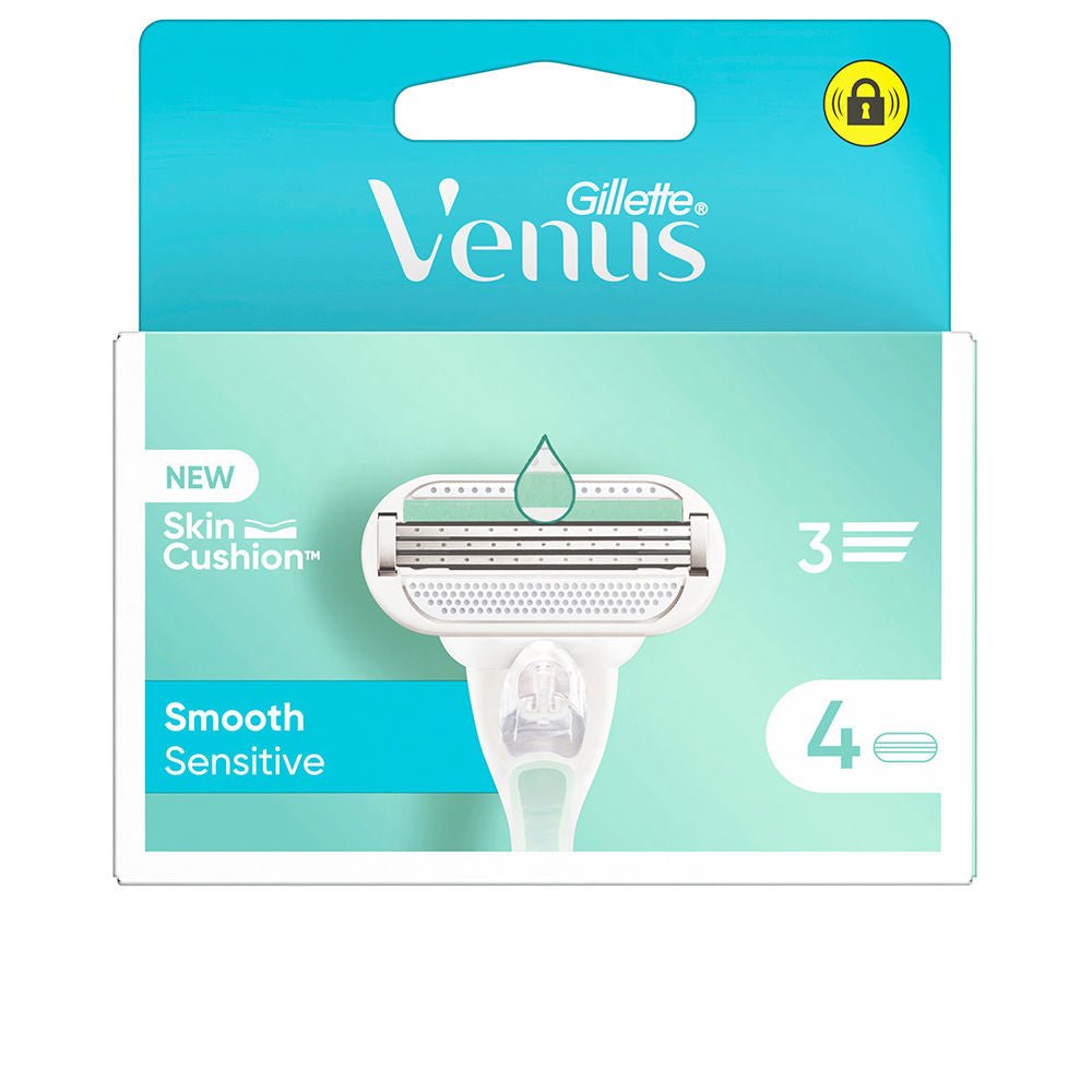 Gillette VENUS SMOOTH Sensibile charger 4 refills - Cosmova