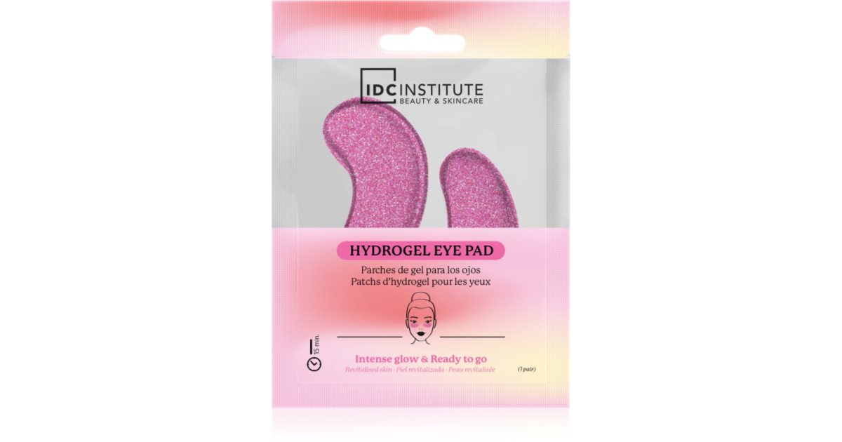 Idc Institute Glitter Eye Pads Pink