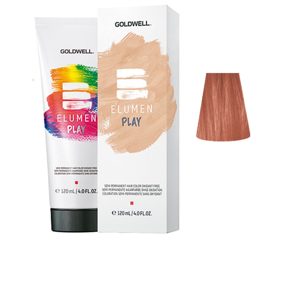 Goldwell ELUMEN PLAY semi permanent hair color oxidant-free coral 120 ml - Cosmova