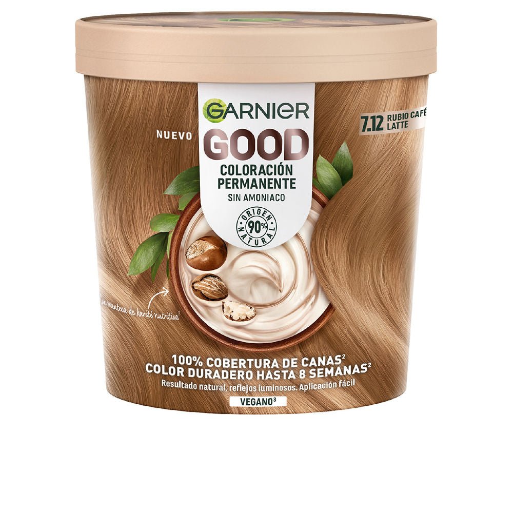 GOOD permanent colore 7.12 latte biondo 217 ml - Cosmova
