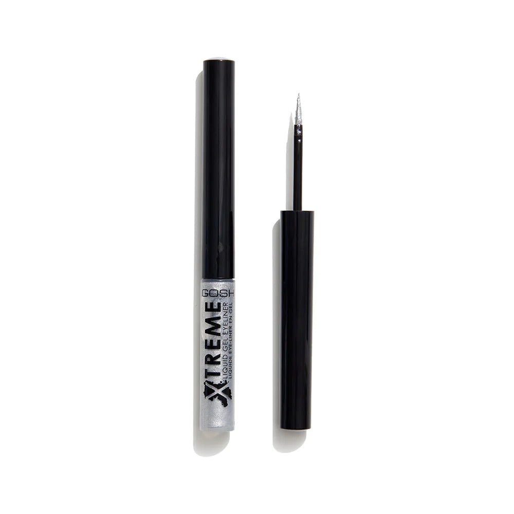 Gosh, Xtreme, Impermeabile, Eyeliner liquido, 004, Argento, 1.7 ml *Tester - Cosmova