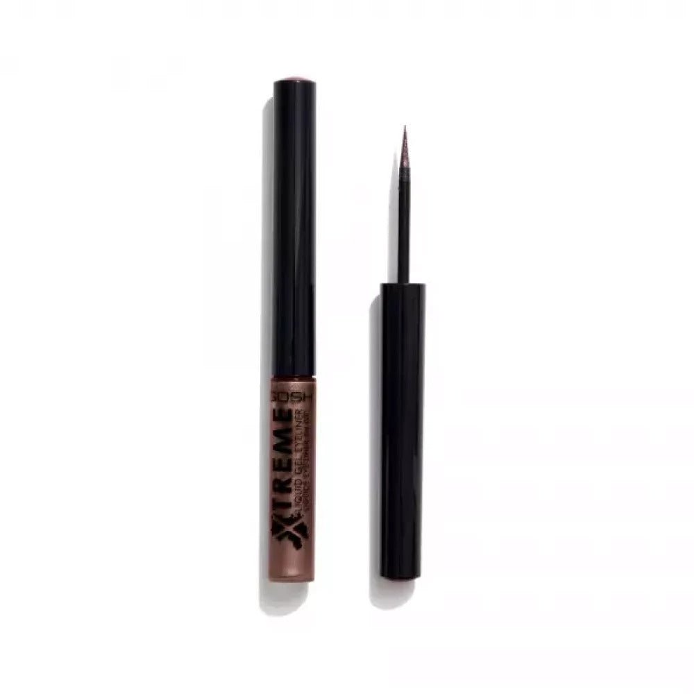 Gosh, Xtreme, Impermeabile, Eyeliner liquido, 005, Bronzo, 1.7 ml *Tester - Cosmova