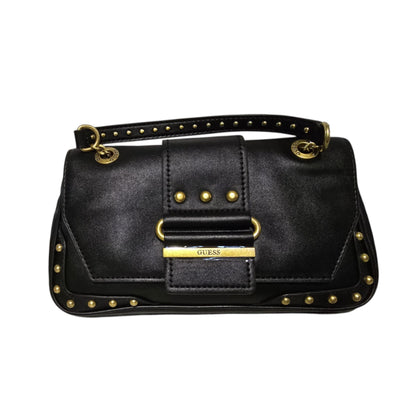 Guess, Belle, Pelle sintetica, Cintura, Clip magnetica, Borsa a tracolla in tessuto, Nero, VG774421, 29 x 15 x 4 cm, Per le donne