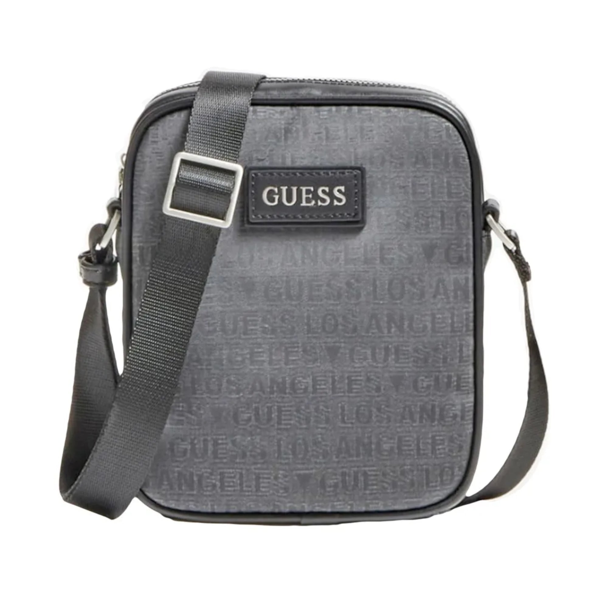 Guess, Dan, Portadocumenti, Borsa a tracolla in tessuto, Nero, HMDLJCP0317, Per uomini - Cosmova