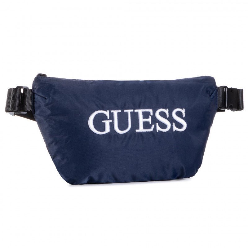 Guess, Quatro, Marsupio in tessuto, Blu, 19/28,5 x 17 x 4 cm, Per uomini - Cosmova