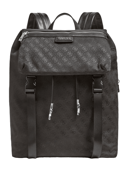 Guess, Salameda, Poliestere, Zaino in tessuto, Nero, Scomparto per laptop, Unisex