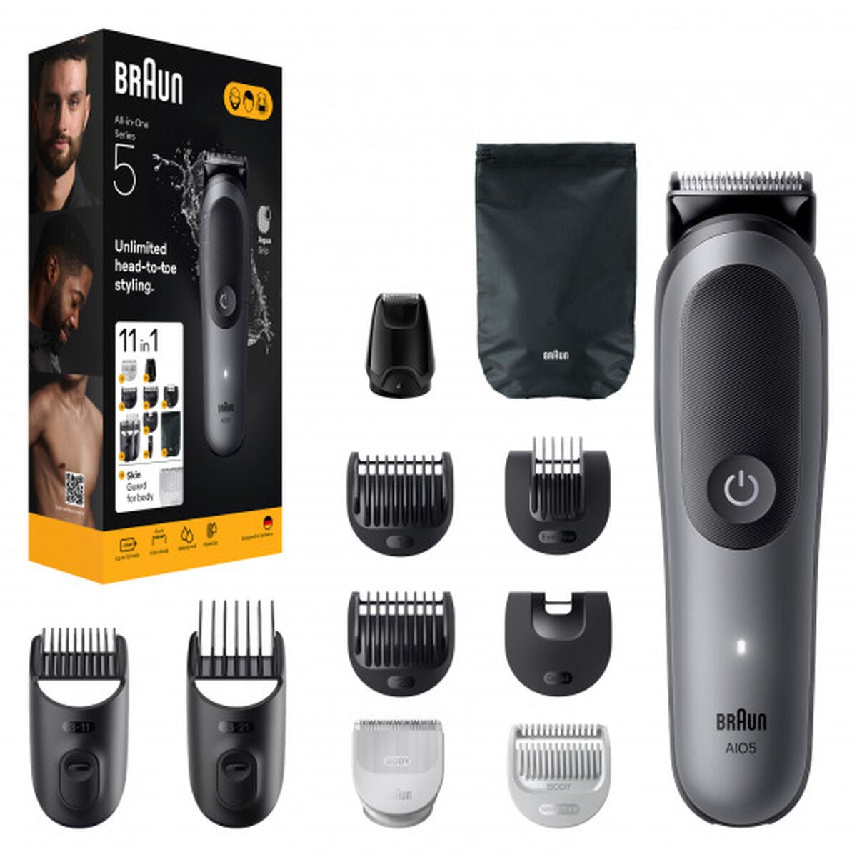 Cortapelos Braun S5 TODO EN AIO5560-0