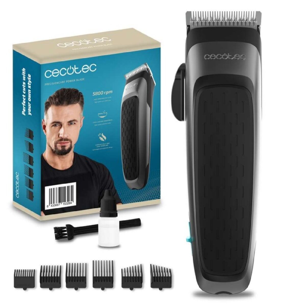Hair Clippers Cecotec PrecisionCare Power Blade - Cosmova