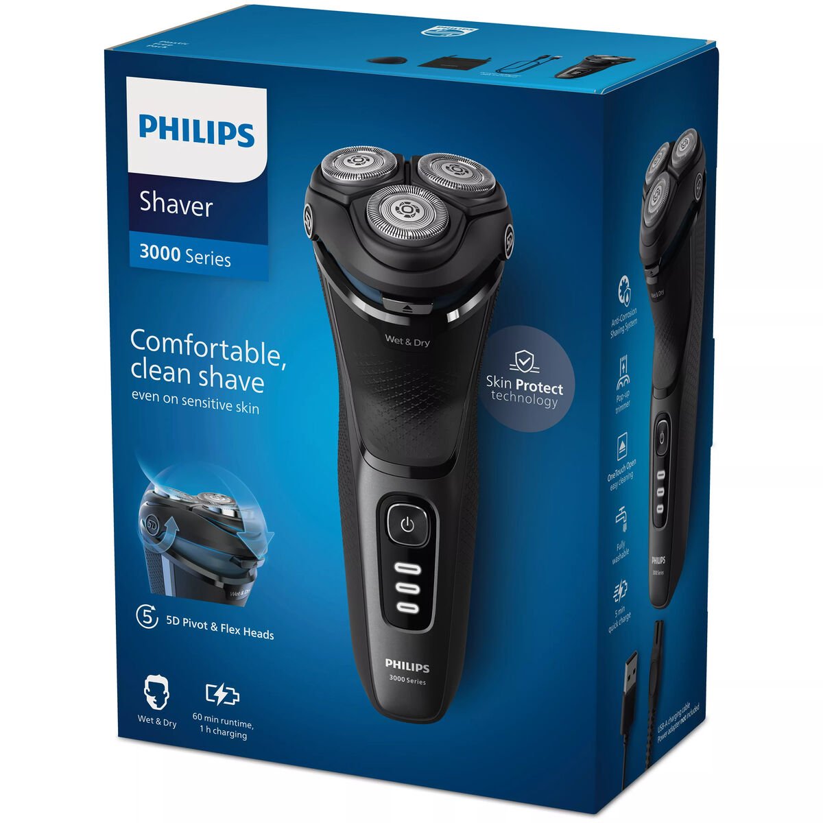 Cortapelos Philips S3244/12 1 Pieza-2