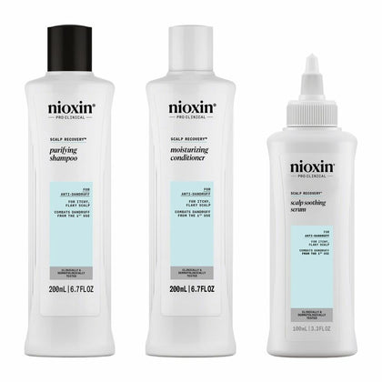 Set de coiffure Nioxin SCALP RECOVERY (3 unités)