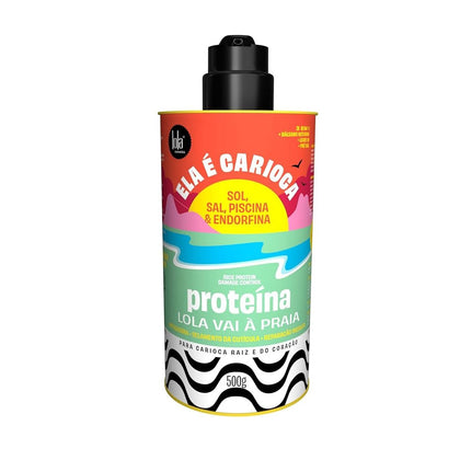 Traitement de reconstruction capillaire Lola Cosmetics Ela É Carioca Protein 500 g