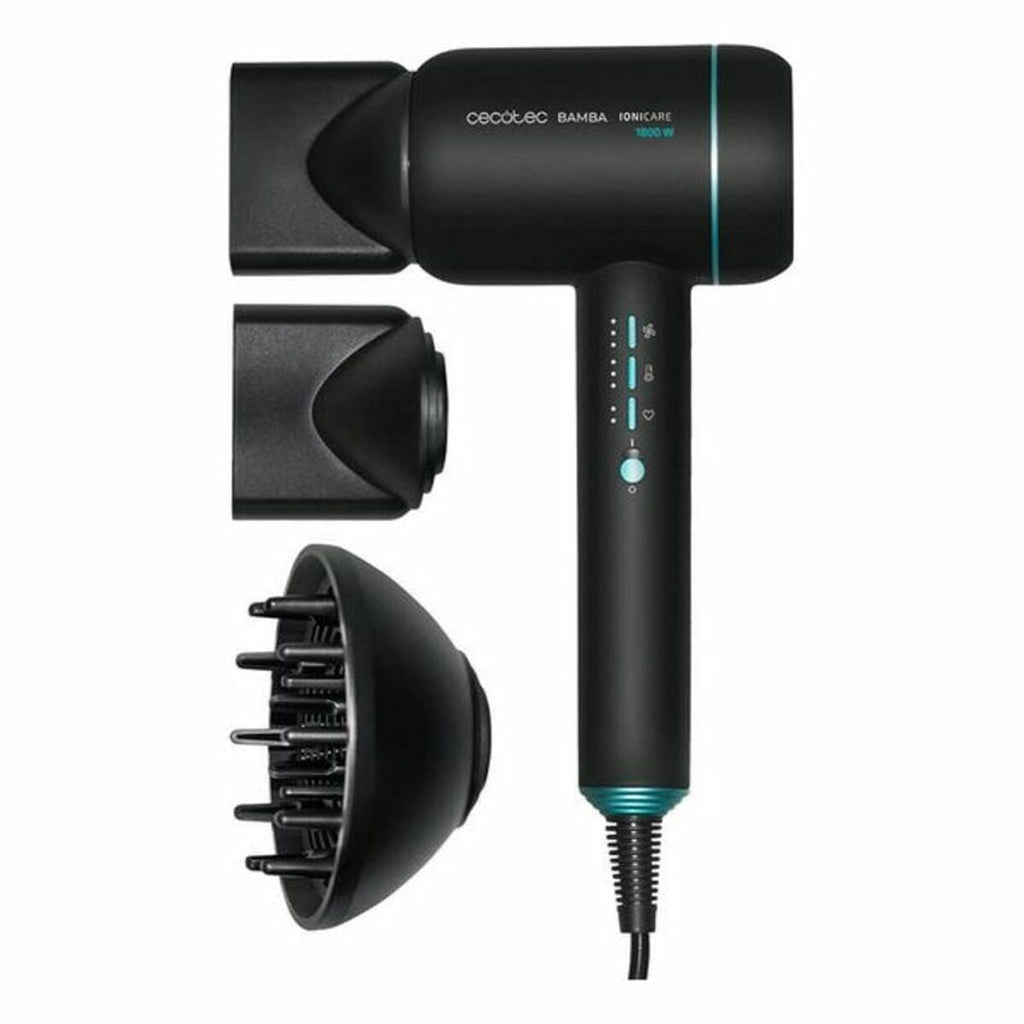 Asciugacapelli Cecotec Bamba IoniCare 6000 Rockstar Ice 1800W 1800 W-0