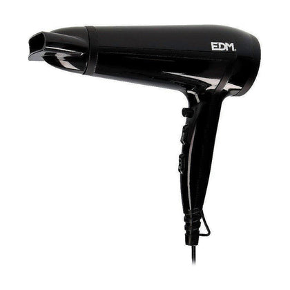 Asciugacapelli EDM 07628 Nero 2000 W
