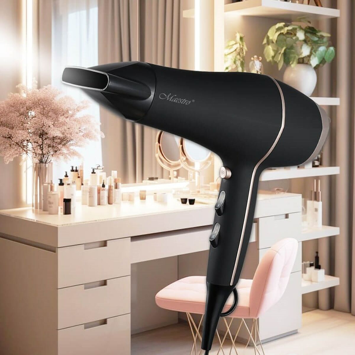Uscător de păr Feel Maestro MR-221 Black 2400 W-2