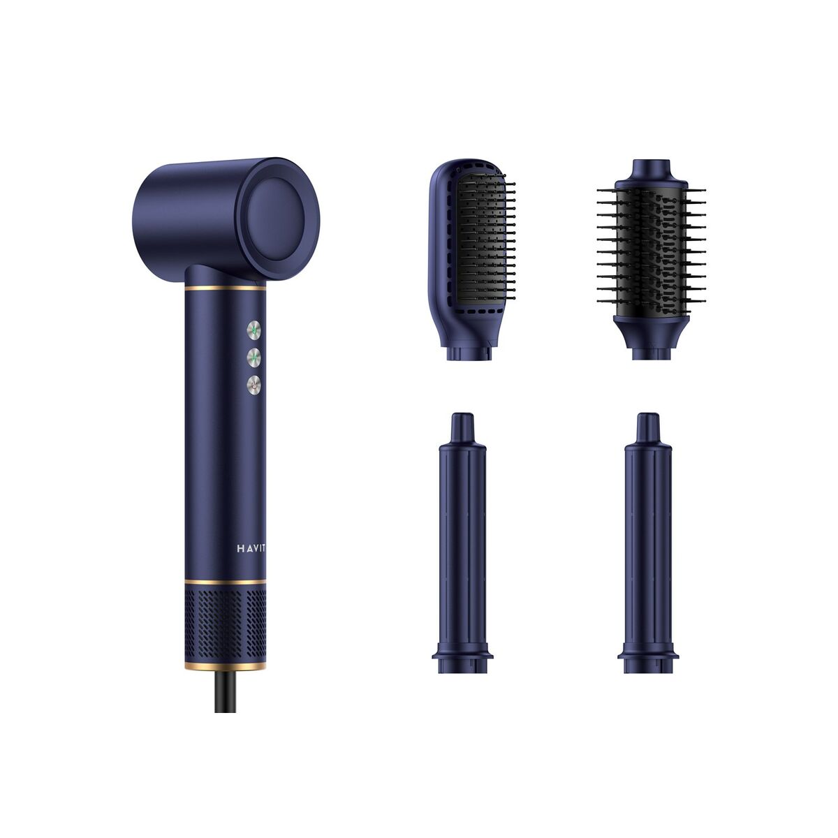Asciugacapelli Havit HD634-EU Blu 1300 W-0