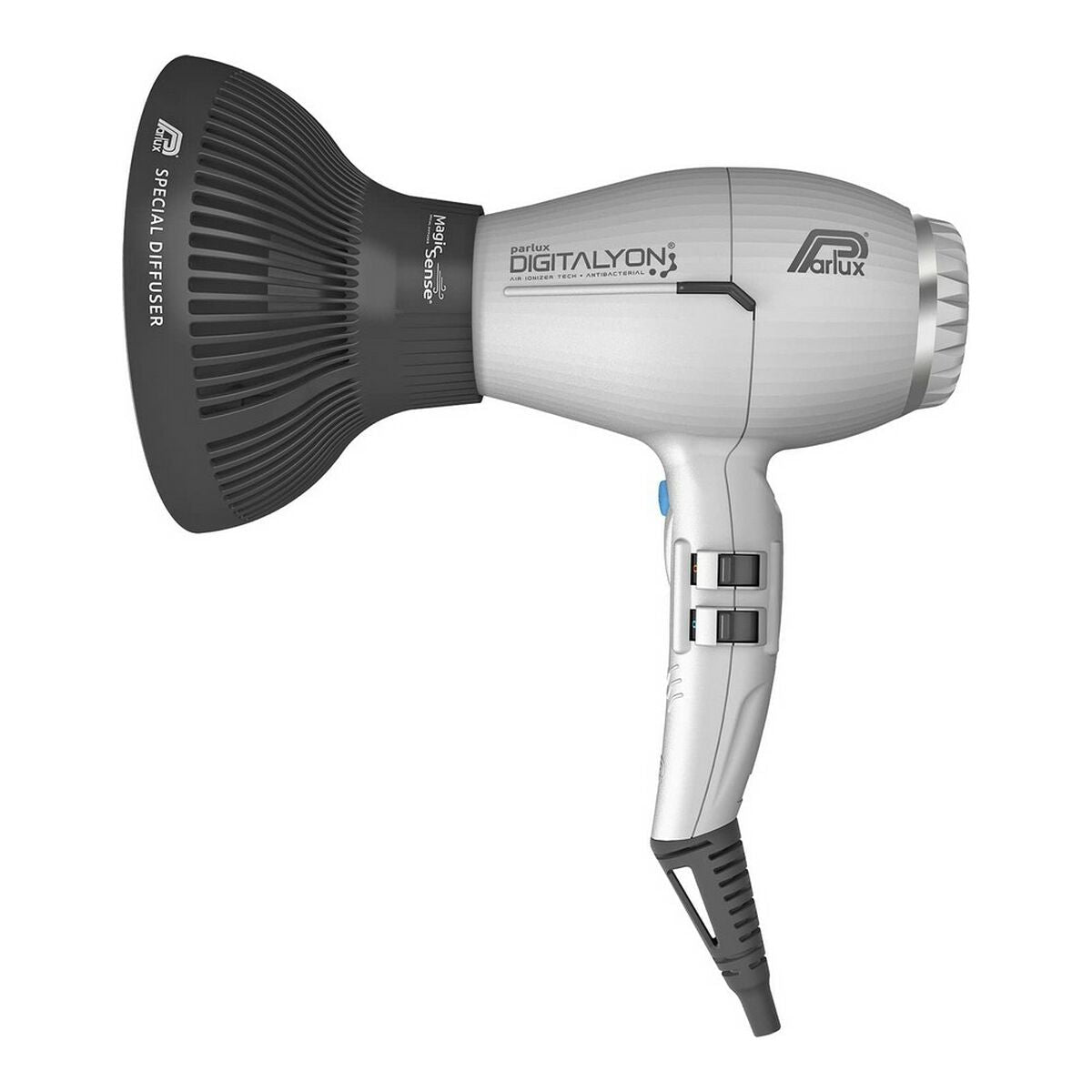 Hairdryer Parlux Digitalyon Silver Silver Ionic - Cosmova
