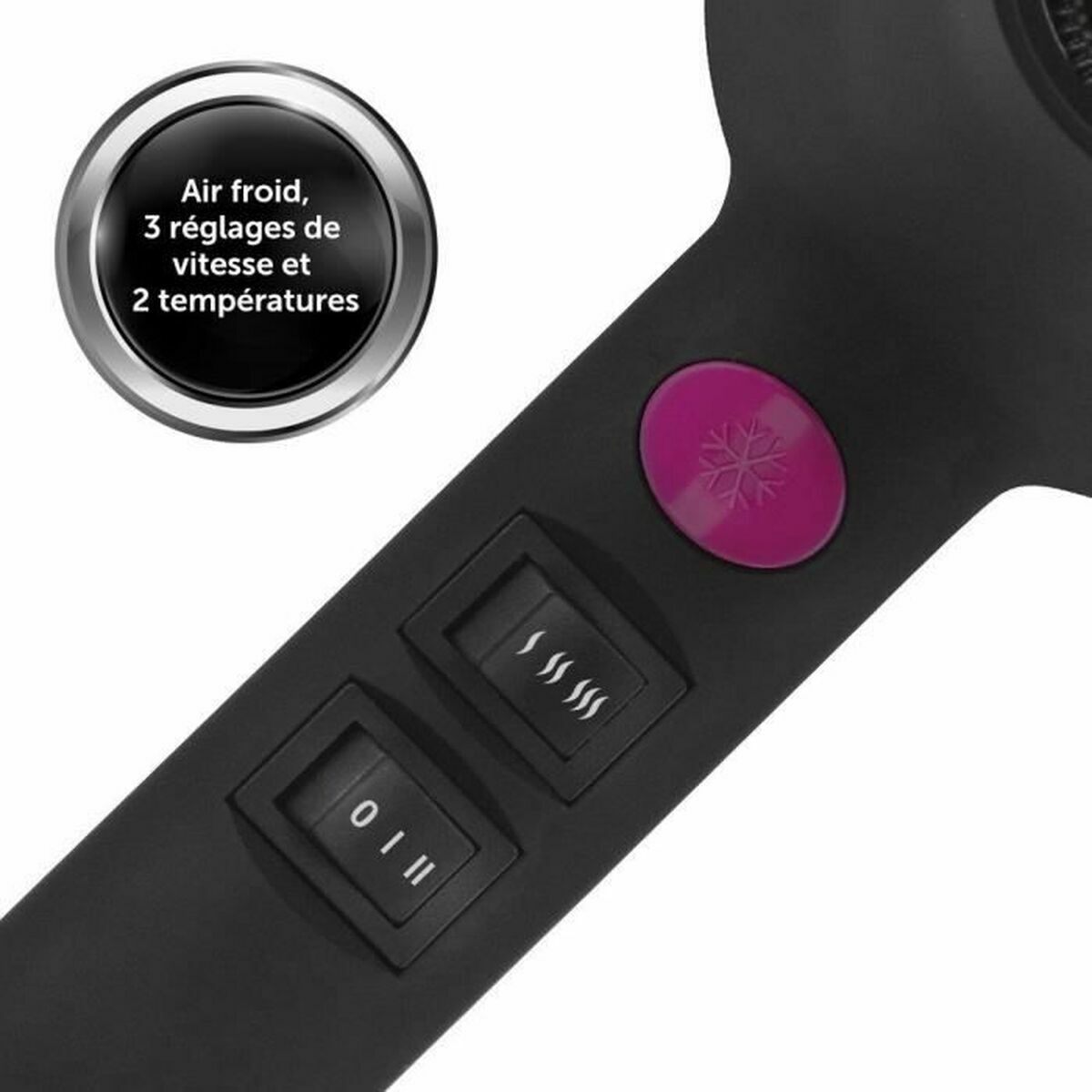 Sèche-cheveux Revlon RVDR5251E Noir 2000 W-13