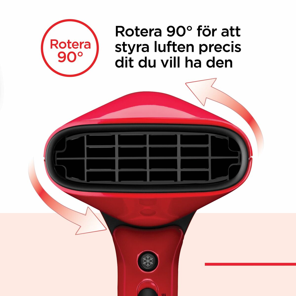 Asciugacapelli Revlon RVDR5320E Rosso 2000 W-5