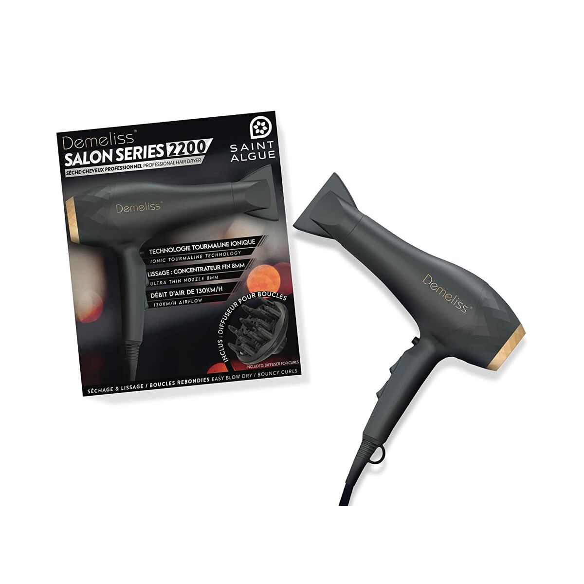 Sèche-cheveux Saint-Algue Salon Série 2200 2200 W-1