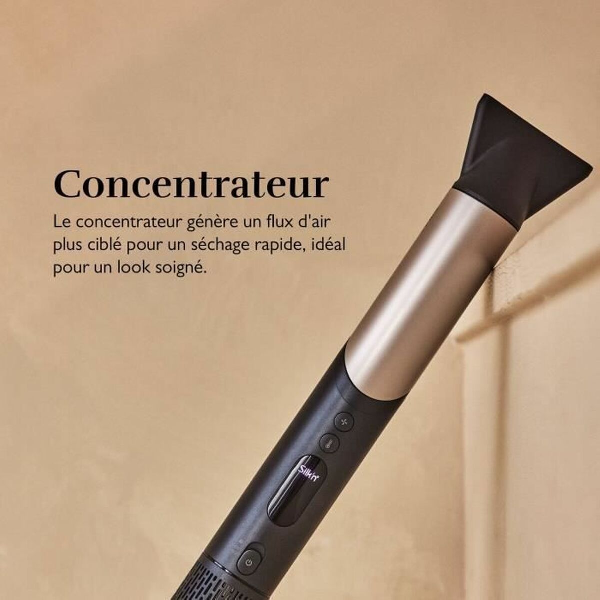 Hairdryer Silk´n Rose gold - Cosmova