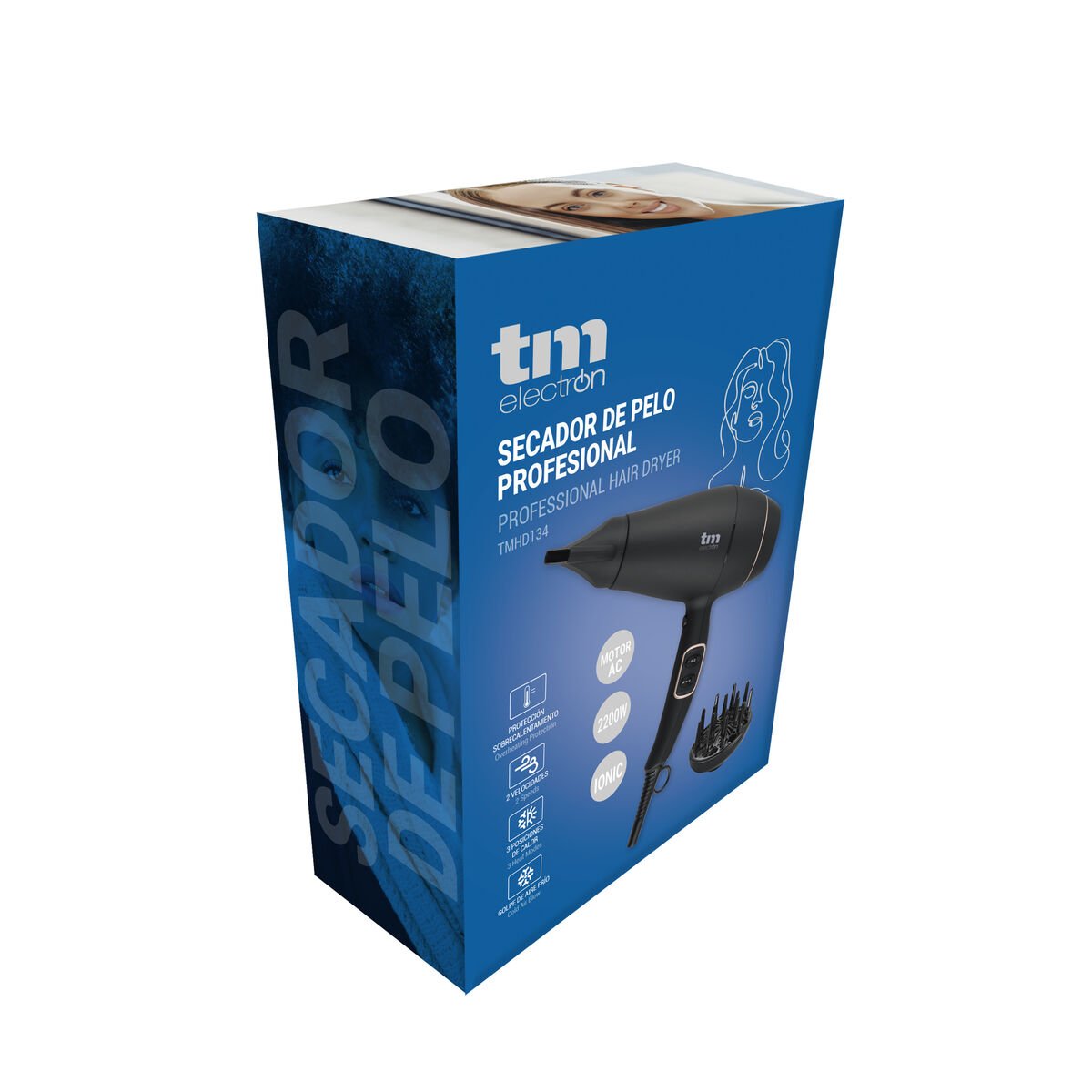 Sèche-cheveux TM Electron 1800-2200 W-2