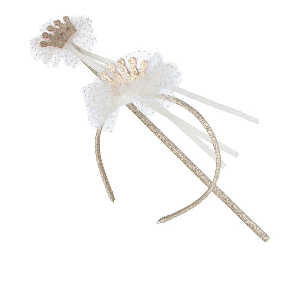 HEADBAND e CROWN WAND LOT 2 pc - Cosmova