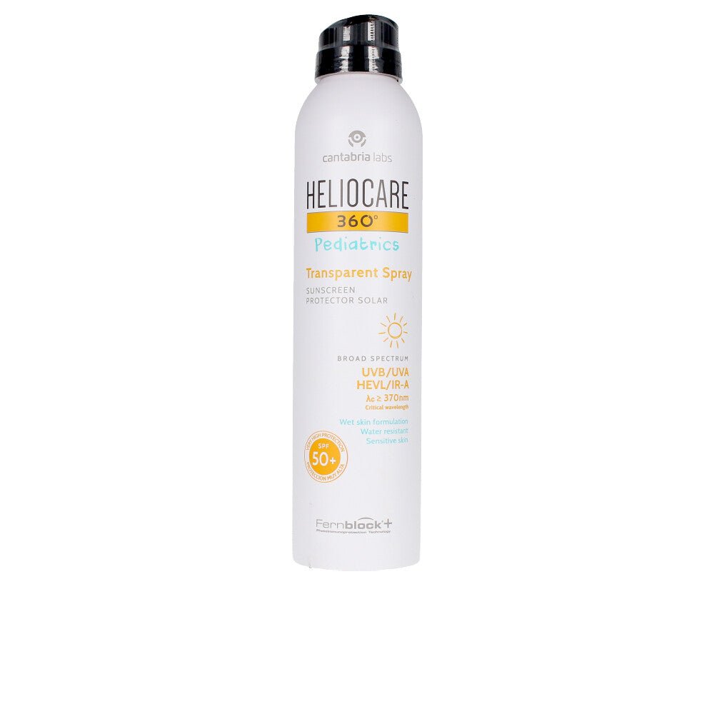 HELIOCARE 360º PEDIATRICS sunscreen transparent spray SPF50+ 200 ml - Cosmova