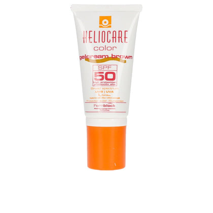 HELIOCARE COLOR sunscreen with cream gel color SPF50 #brown 50 ml