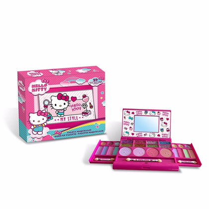 HELLO KITTY MAKEUP PALETTE CASE 18 pz