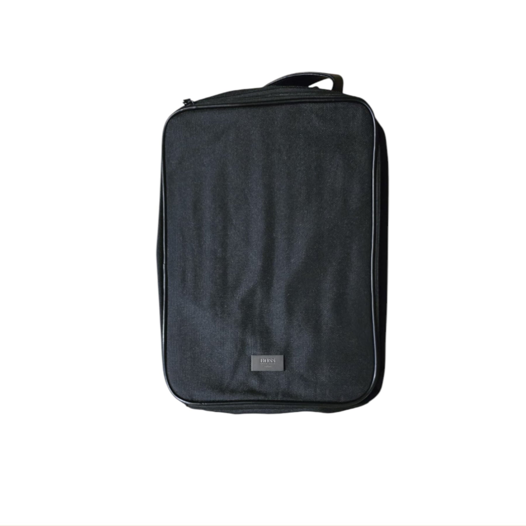 Hugo Boss, Boss Bottled, Borsa in tessuto, Scarpa, Nero, Unisex - Cosmova