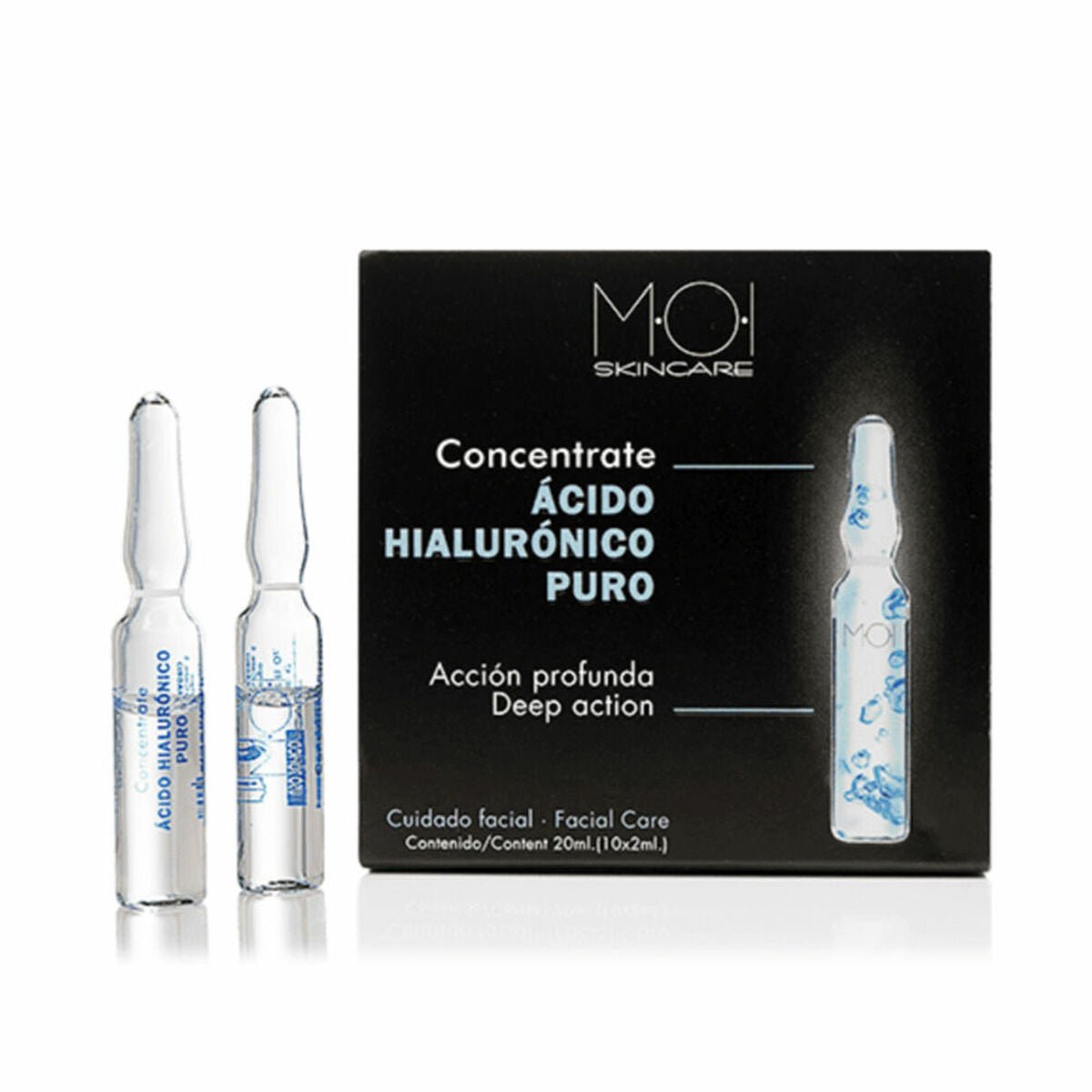 Hyaluronsäure MOI ÁCIDO HIALURÓNICO PURO 2 ml 10 Einheiten-0