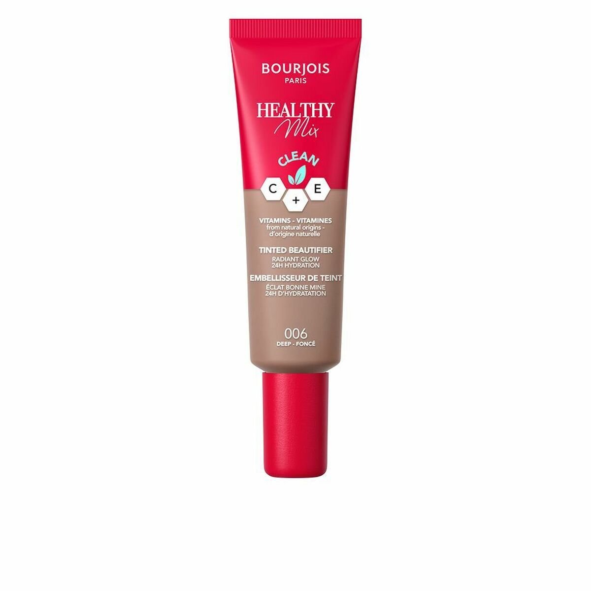 Hydrating Cream with Colour Bourjois Healthy Mix Nº006 (30 ml) - Cosmova