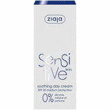 Hydrating Facial Cream Ziaja Sensitive 50 ml (50 ml) - Cosmova