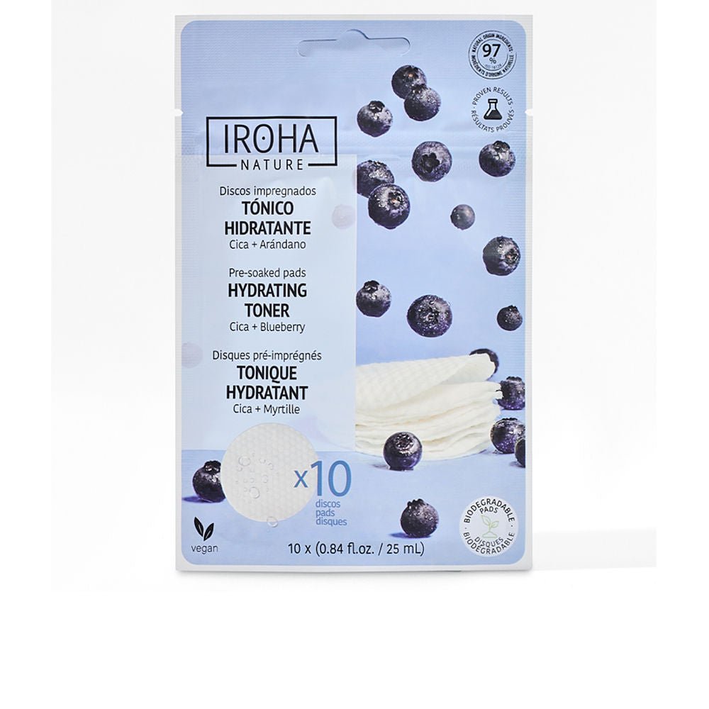 HYDRATING TONER pre-soaked pads 10 u - Cosmova