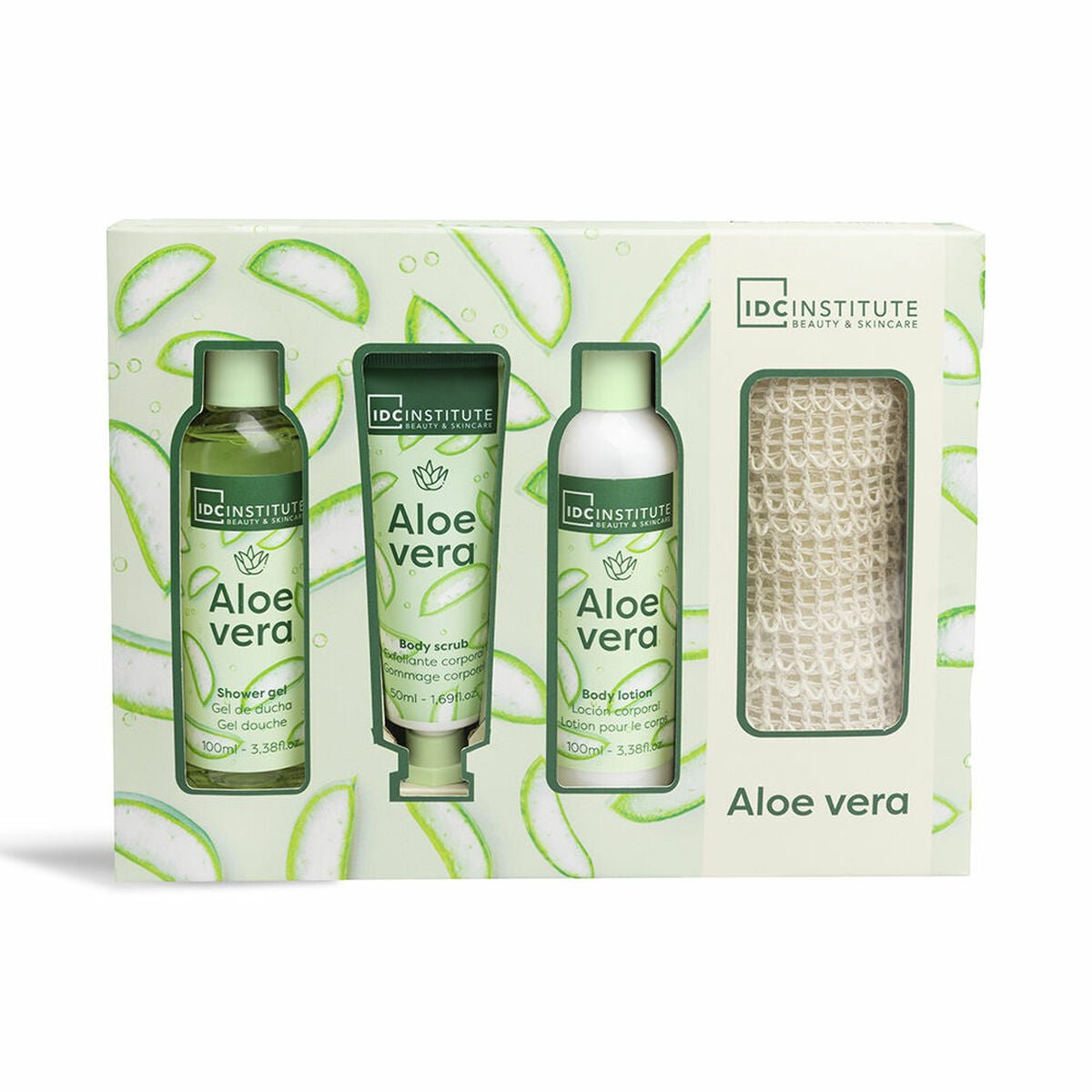 Set Igiene IDC Institute ALOE VERA 4 Pezzi-0