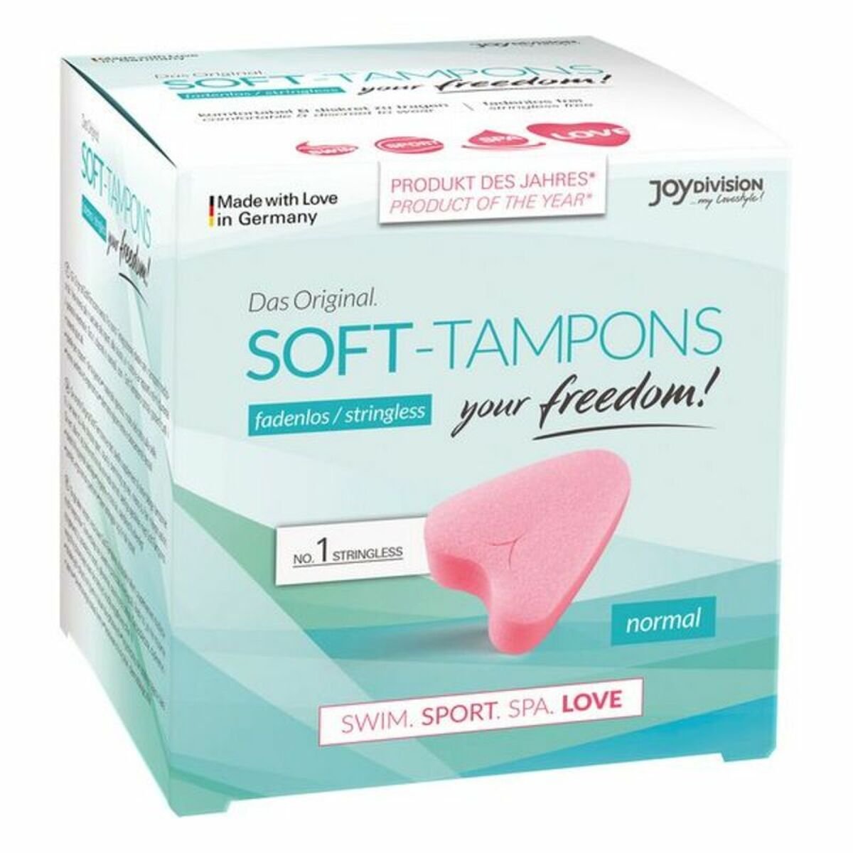 Hygienic Tampons Sport, Spa & Love Joydivision JOY133 normal 3 Units - Cosmova
