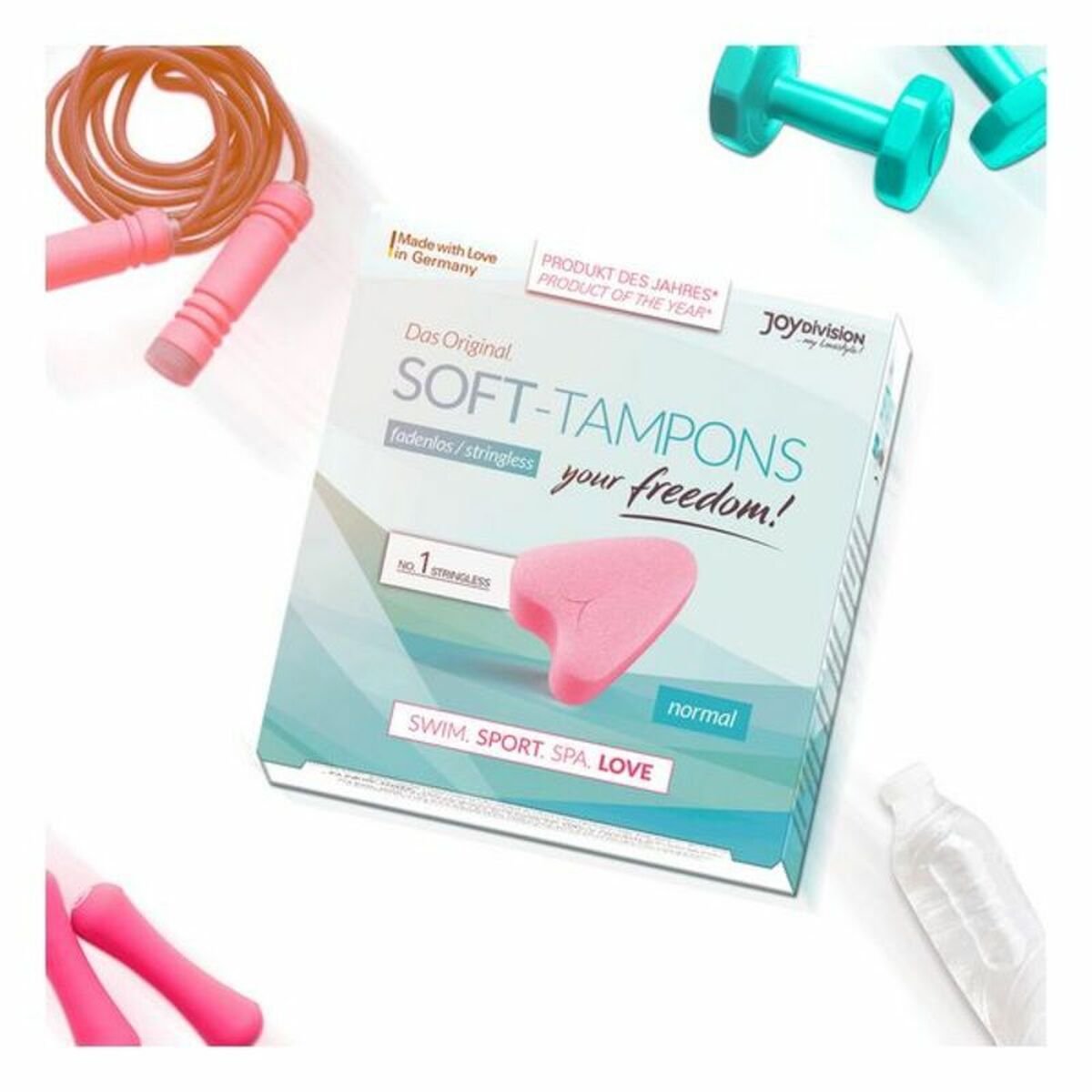 Hygienic Tampons Sport, Spa & Love Joydivision JOY133 normal 3 Units - Cosmova