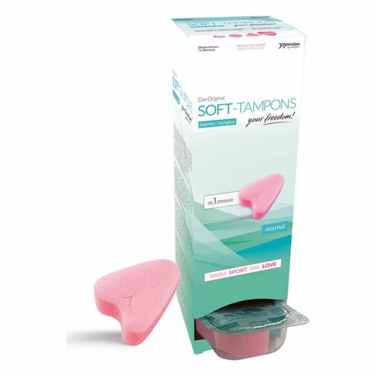 Tampoane igienice Sport, Spa & Love Joydivision normal (10 uds)-1